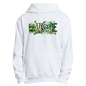 Nurse St Patricks Day Urban Pullover Hoodie