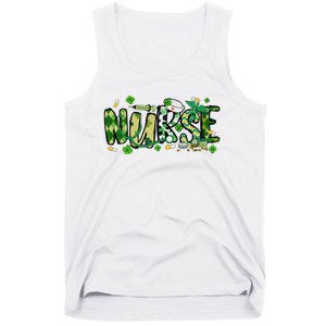 Nurse St Patricks Day Tank Top