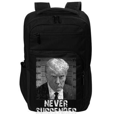 Never Surrender Pro Trump Impact Tech Backpack