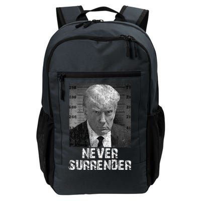 Never Surrender Pro Trump Daily Commute Backpack