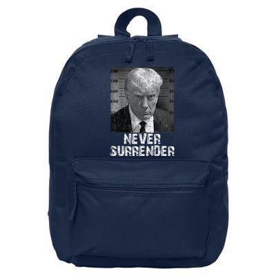 Never Surrender Pro Trump 16 in Basic Backpack