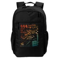 Numerology Spiritual Protection Aesthetic Angel Number 444 Daily Commute Backpack