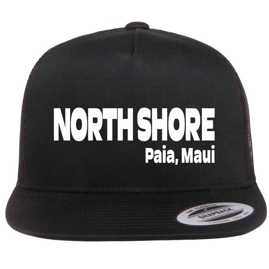 North Shore Paia Maui Flat Bill Trucker Hat