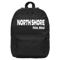 North Shore Paia Maui 16 in Basic Backpack