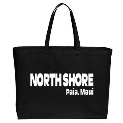 North Shore Paia Maui Cotton Canvas Jumbo Tote