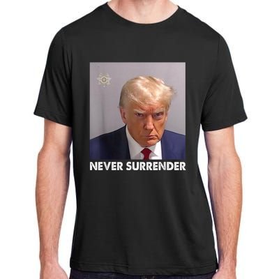 Never Surrender Pro Trump Adult ChromaSoft Performance T-Shirt