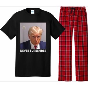 Never Surrender Pro Trump Pajama Set