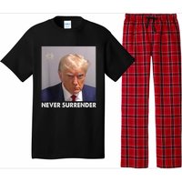 Never Surrender Pro Trump Pajama Set