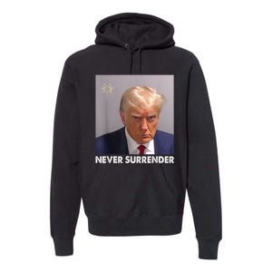 Never Surrender Pro Trump Premium Hoodie