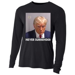 Never Surrender Pro Trump Cooling Performance Long Sleeve Crew