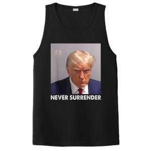 Never Surrender Pro Trump PosiCharge Competitor Tank