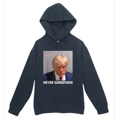 Never Surrender Pro Trump Urban Pullover Hoodie