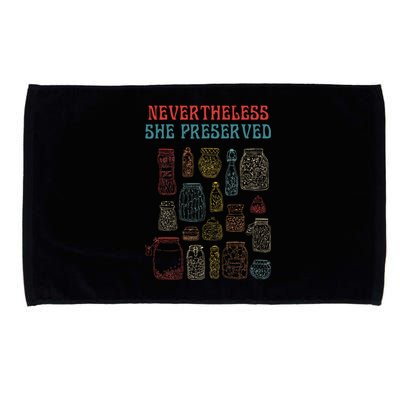 Nevertheless She Preserved Microfiber Hand Towel