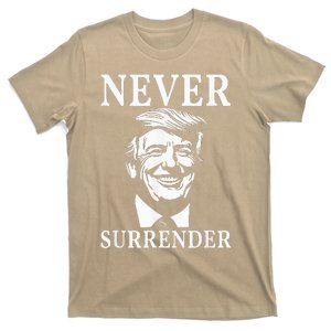 Never Surrender Pro Trump T-Shirt