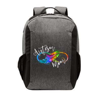 Neurodiversity Symbol Rainbow Infinity Autism Mom Awareness Vector Backpack