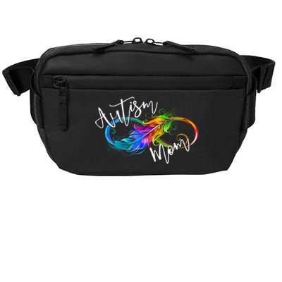 Neurodiversity Symbol Rainbow Infinity Autism Mom Awareness Crossbody Pack