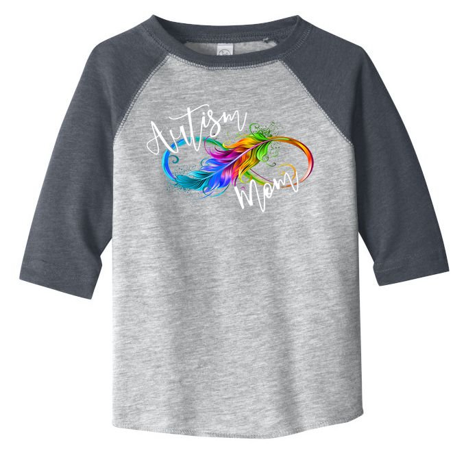 Neurodiversity Symbol Rainbow Infinity Autism Mom Awareness Toddler Fine Jersey T-Shirt