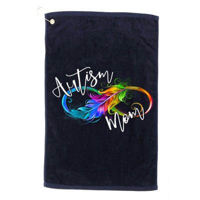 Neurodiversity Symbol Rainbow Infinity Autism Mom Awareness Golf Towel