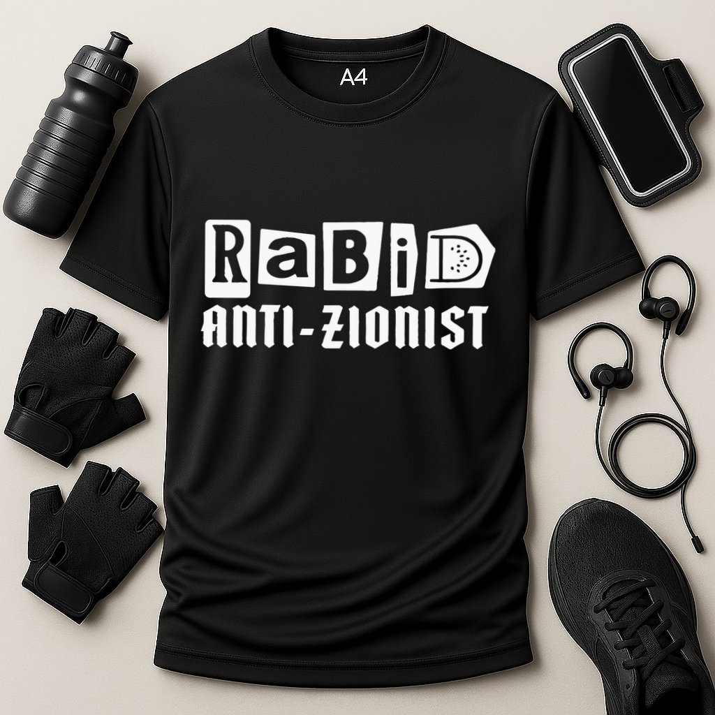 Nordacious Store Rabid Antizionist Cooling Performance Crew T-Shirt