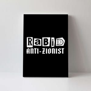 Nordacious Store Rabid Antizionist Canvas