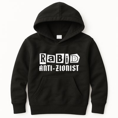 Nordacious Store Rabid Antizionist Kids Hoodie