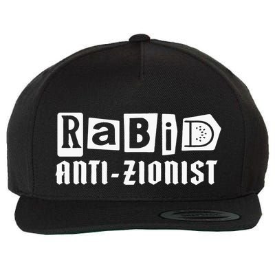 Nordacious Store Rabid Antizionist Wool Snapback Cap