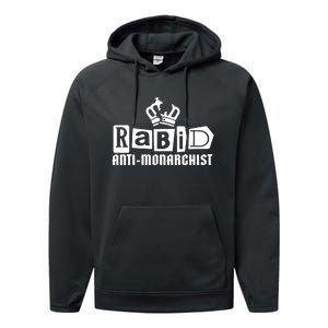 Nordacious Store Rabid Antimonarchist Performance Fleece Hoodie