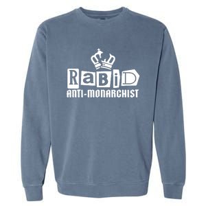 Nordacious Store Rabid Antimonarchist Garment-Dyed Sweatshirt