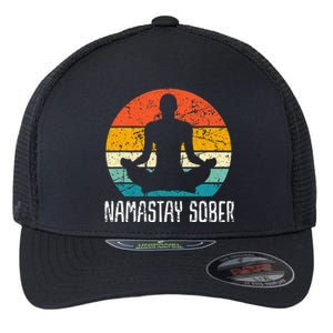 Namastay Sober Recovery Support Sobriety Na Aa Flexfit Unipanel Trucker Cap