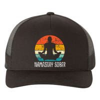 Namastay Sober Recovery Support Sobriety Na Aa Yupoong Adult 5-Panel Trucker Hat