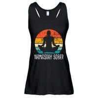 Namastay Sober Recovery Support Sobriety Na Aa Ladies Essential Flowy Tank