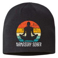 Namastay Sober Recovery Support Sobriety Na Aa Sustainable Beanie