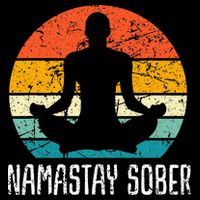 Namastay Sober Recovery Support Sobriety Na Aa Mousepad