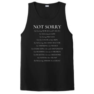 Not Sorry Republican PosiCharge Competitor Tank