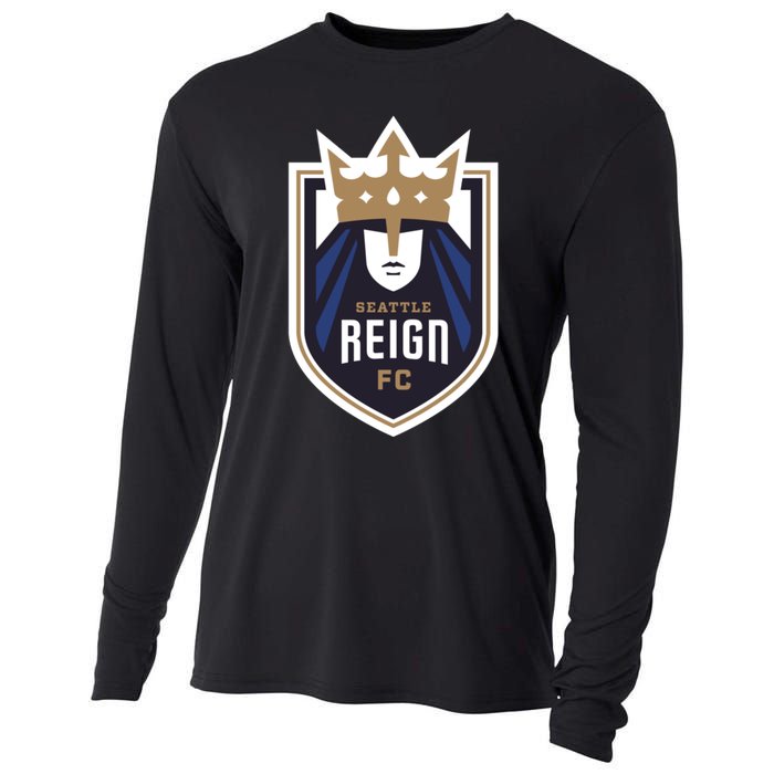 Nwsl Seattle Reign Logo Cooling Performance Long Sleeve Crew