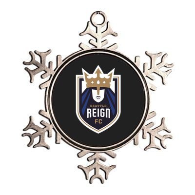 Nwsl Seattle Reign Logo Metallic Star Ornament