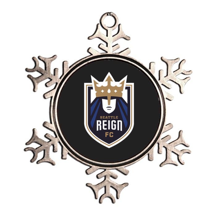 Nwsl Seattle Reign Logo Metallic Star Ornament