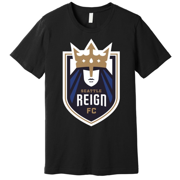 Nwsl Seattle Reign Logo Premium T-Shirt