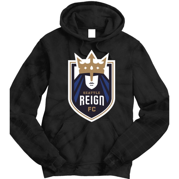 Nwsl Seattle Reign Logo Tie Dye Hoodie