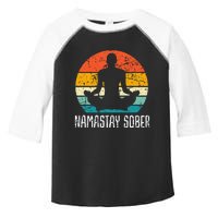 Namastay Sober Recovery Support Sobriety Na Aa Toddler Fine Jersey T-Shirt