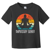 Namastay Sober Recovery Support Sobriety Na Aa Toddler T-Shirt