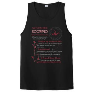 November Scorpio Remarkably Charismatic Difficult Understand PosiCharge Competitor Tank