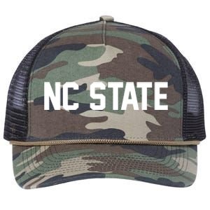 Nc State Sports Fan Retro Rope Trucker Hat Cap