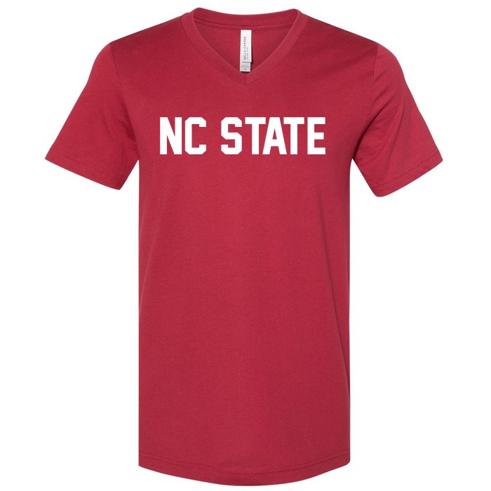 Nc State Sports Fan V-Neck T-Shirt