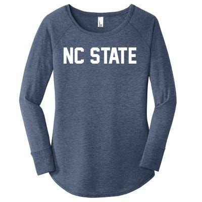 Nc State Sports Fan Women's Perfect Tri Tunic Long Sleeve Shirt