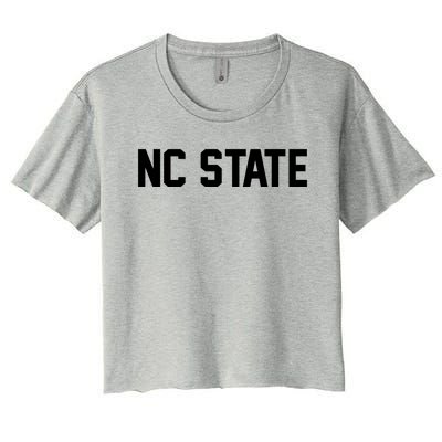 Nc State Sports Fan Women's Crop Top Tee