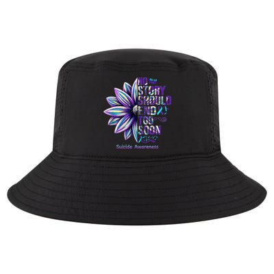 No Story Should End Too Soon Suicide Prevention Awareness Cool Comfort Performance Bucket Hat