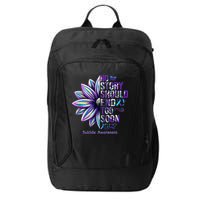 No Story Should End Too Soon Suicide Prevention Awareness City Backpack
