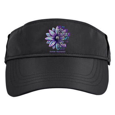 No Story Should End Too Soon Suicide Prevention Awareness Adult Drive Performance Visor