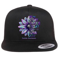 No Story Should End Too Soon Suicide Prevention Awareness Flat Bill Trucker Hat